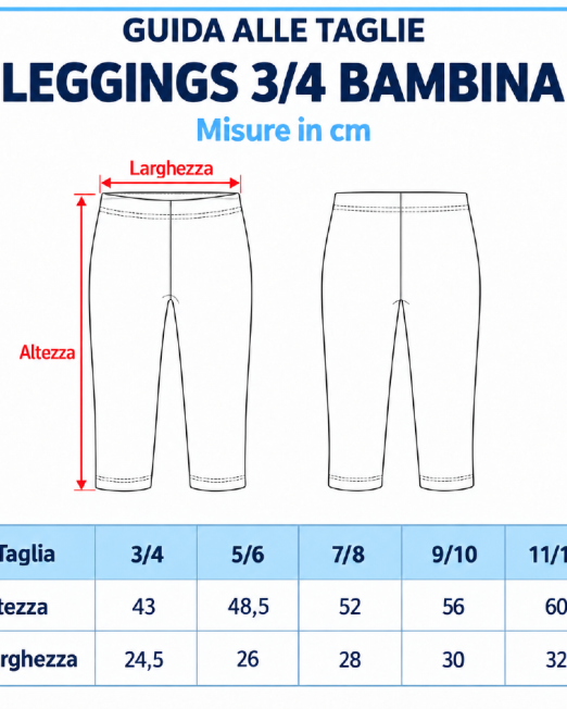 Leggins 3-4 BSK461