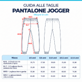 CANOSSA DIVISA PRIMARIA PANTALONE IN FELPA NAVY