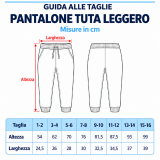 CANOSSA DIVISA INFANZIA PANTALONE LEGGERO NAVY