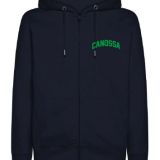 CANOSSA DIVISA INFANZIA FELPA CON CAPPUCCIO E ZIP NAVY