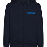 CANOSSA DIVISA INFANZIA FELPA CON CAPPUCCIO E ZIP NAVY