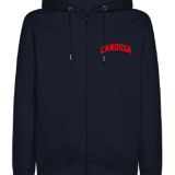 CANOSSA DIVISA INFANZIA FELPA CON CAPPUCCIO E ZIP NAVY
