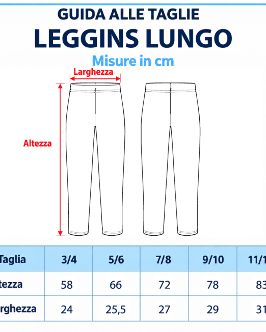 BSK460Leggins lungo