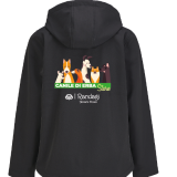 STURN GIACCA DONNA SOFTSHELL CON CAPPUCCIO NERO