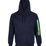 STURN FELPA UNISEX CAPPUCCIO FELPATA BLU SCURO